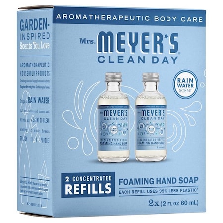 Mrs. Meyers Clean Day FOAM SOAP RFL RNWTR 2PK 11843